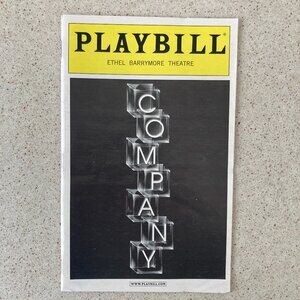 Stephen Sondheim Playbill Company Raul Esparza Elizabeth Stanley Barbara Walsh